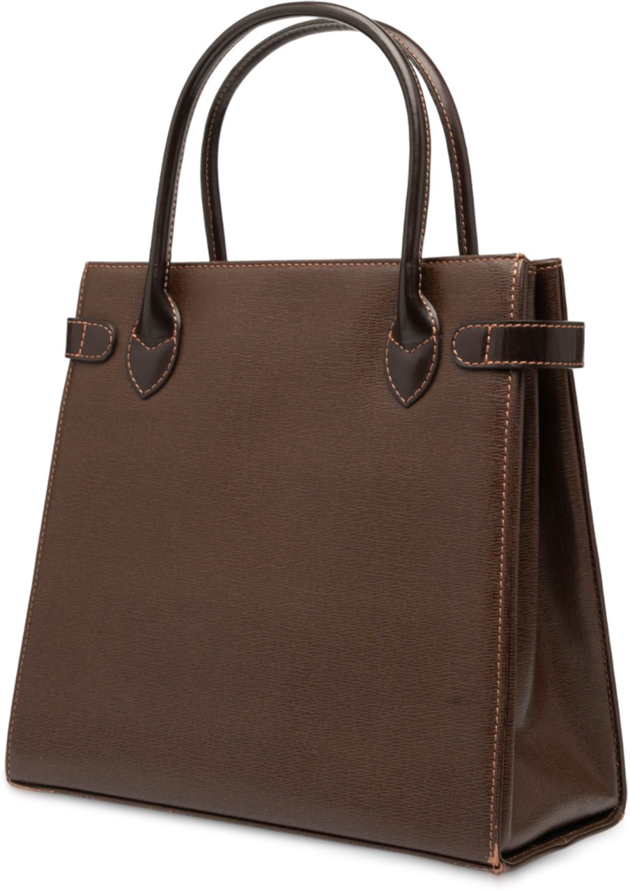 Burberry Leather Tote Bruin