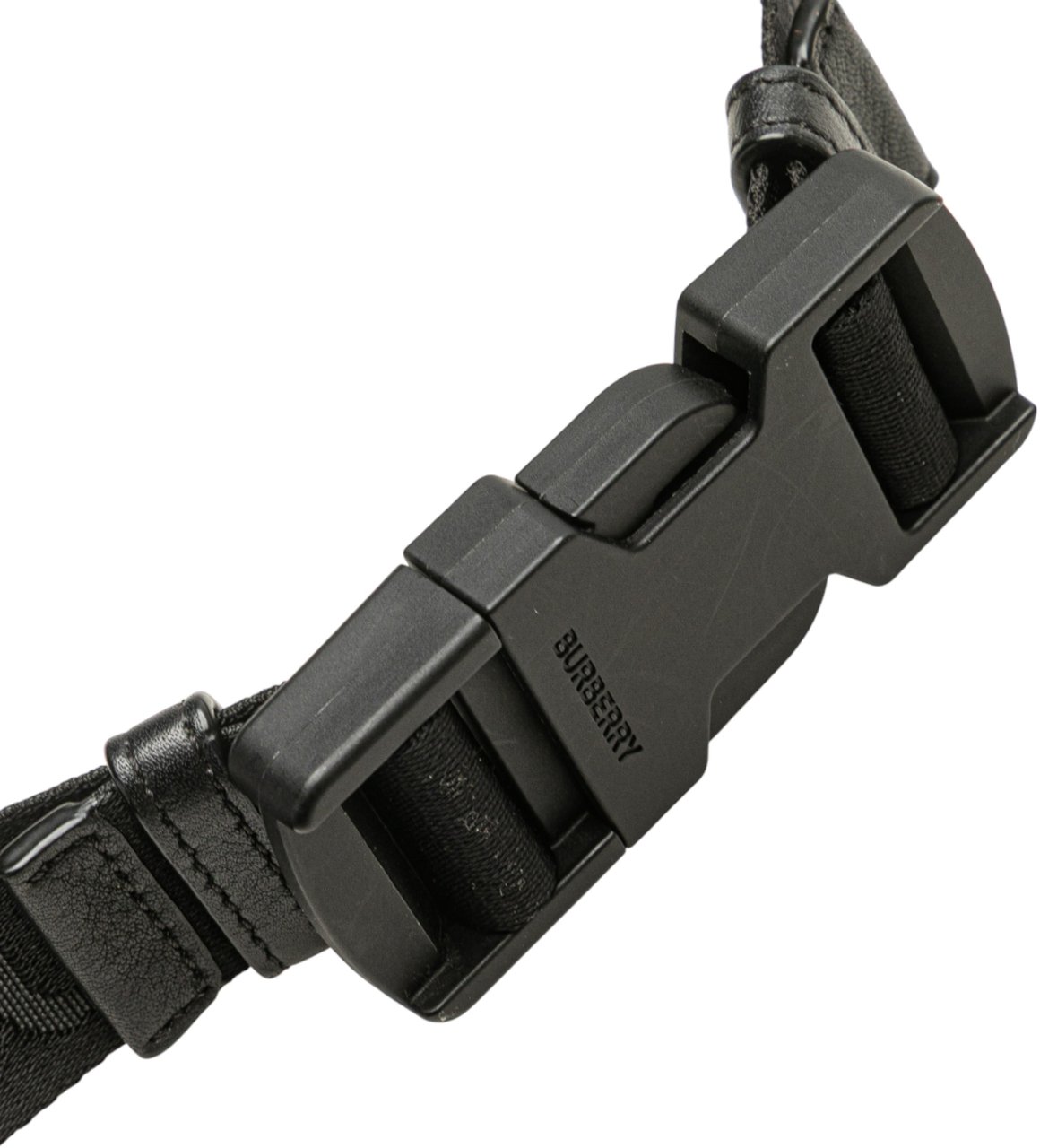 Burberry Nylon Logo Cannon Belt Bag Zwart