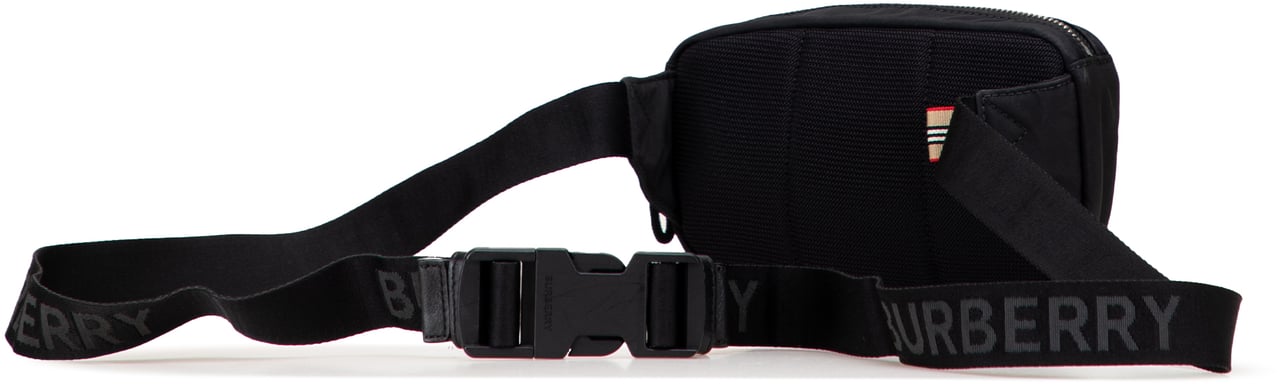 Burberry Nylon Logo Cannon Belt Bag Zwart
