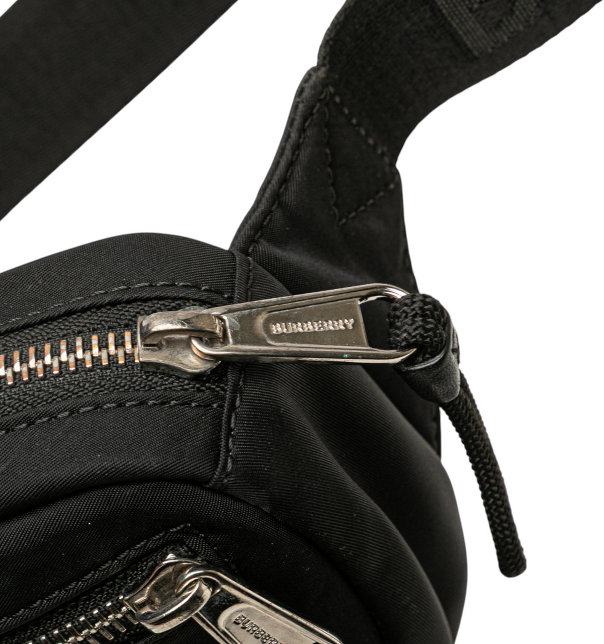 Burberry Nylon Logo Cannon Belt Bag Zwart