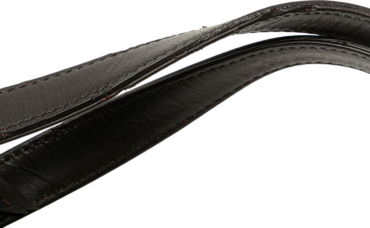 Burberry Leather and Suede Stitch Tote Bruin