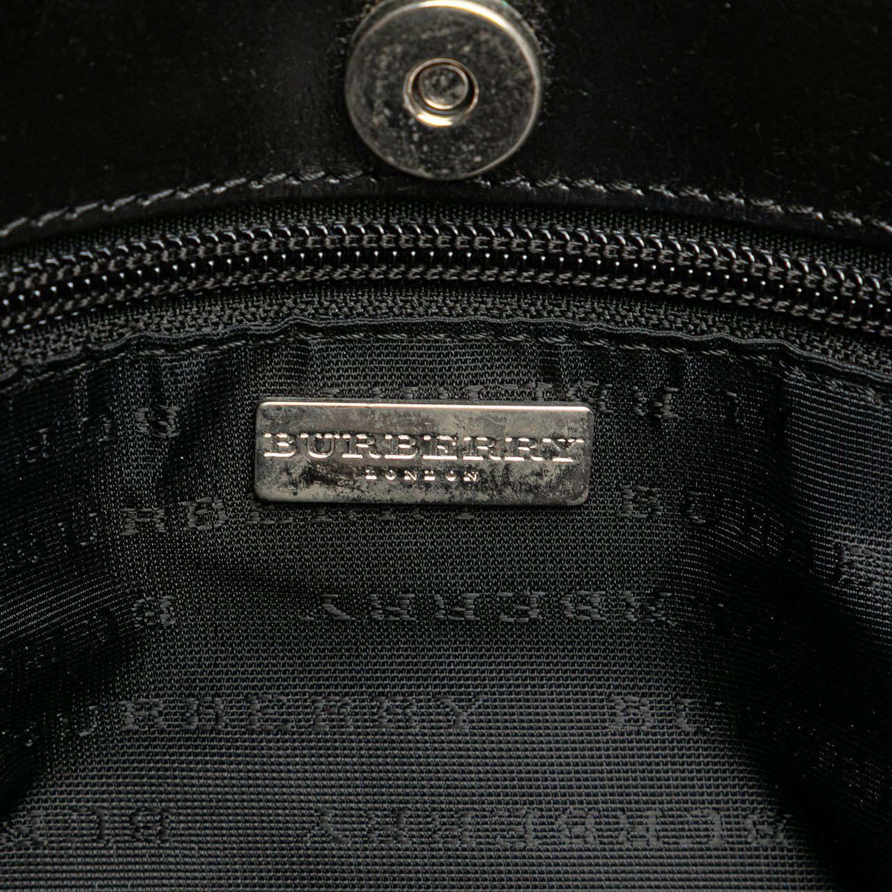 Burberry House Check Coated Canvas Tote Bruin