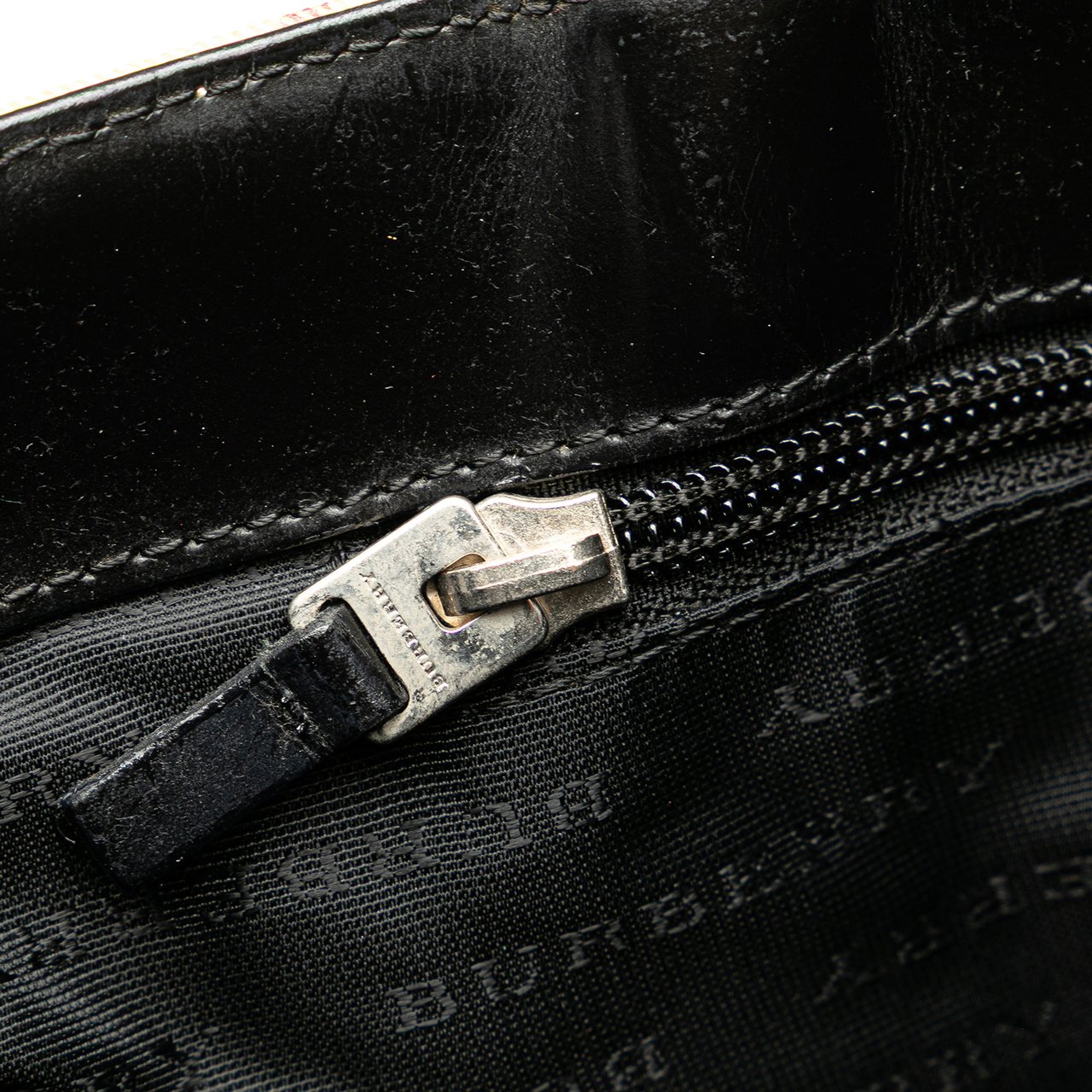 Burberry House Check Coated Canvas Tote Bruin