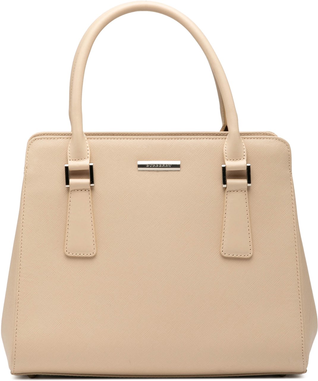 Burberry Leather Handbag Bruin