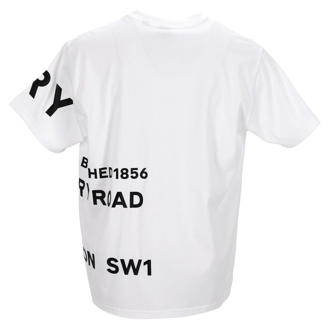 Burberry Relaxed-Fit Cotton T-Shirt With Bold Logo Print Wit