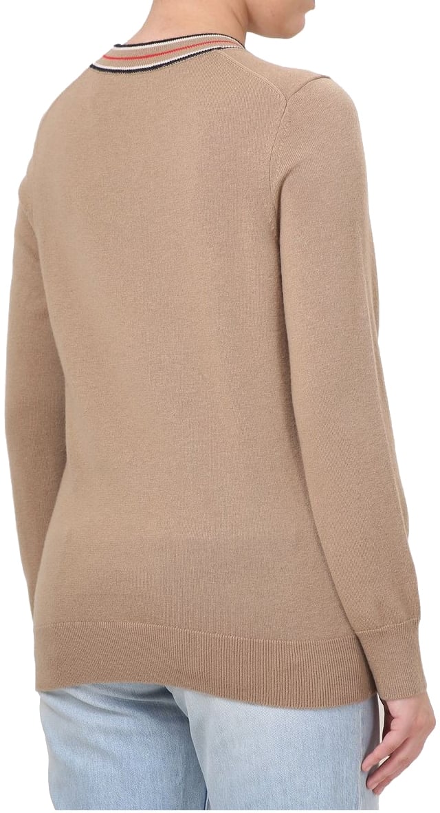 Burberry Sweaters Beige Beige