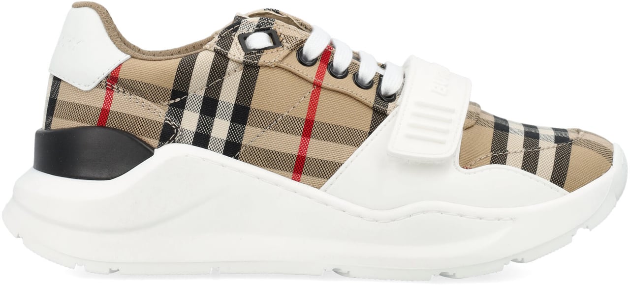 Burberry Mf Tnr New Regis M Chk Beige Beige