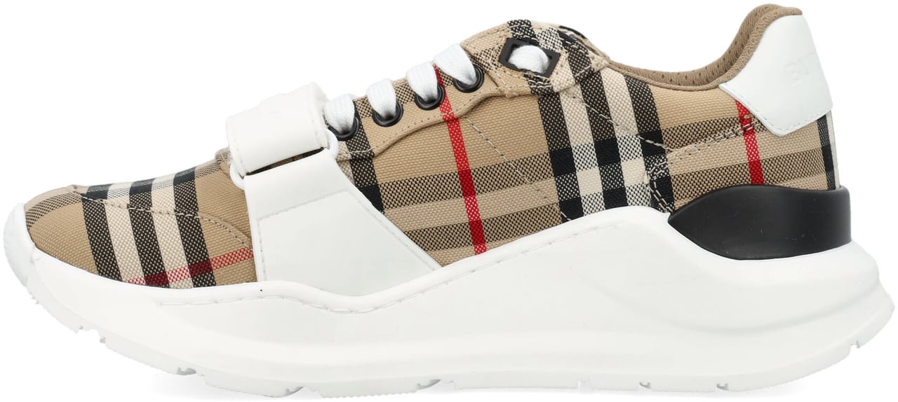 Burberry Mf Tnr New Regis M Chk Beige Beige