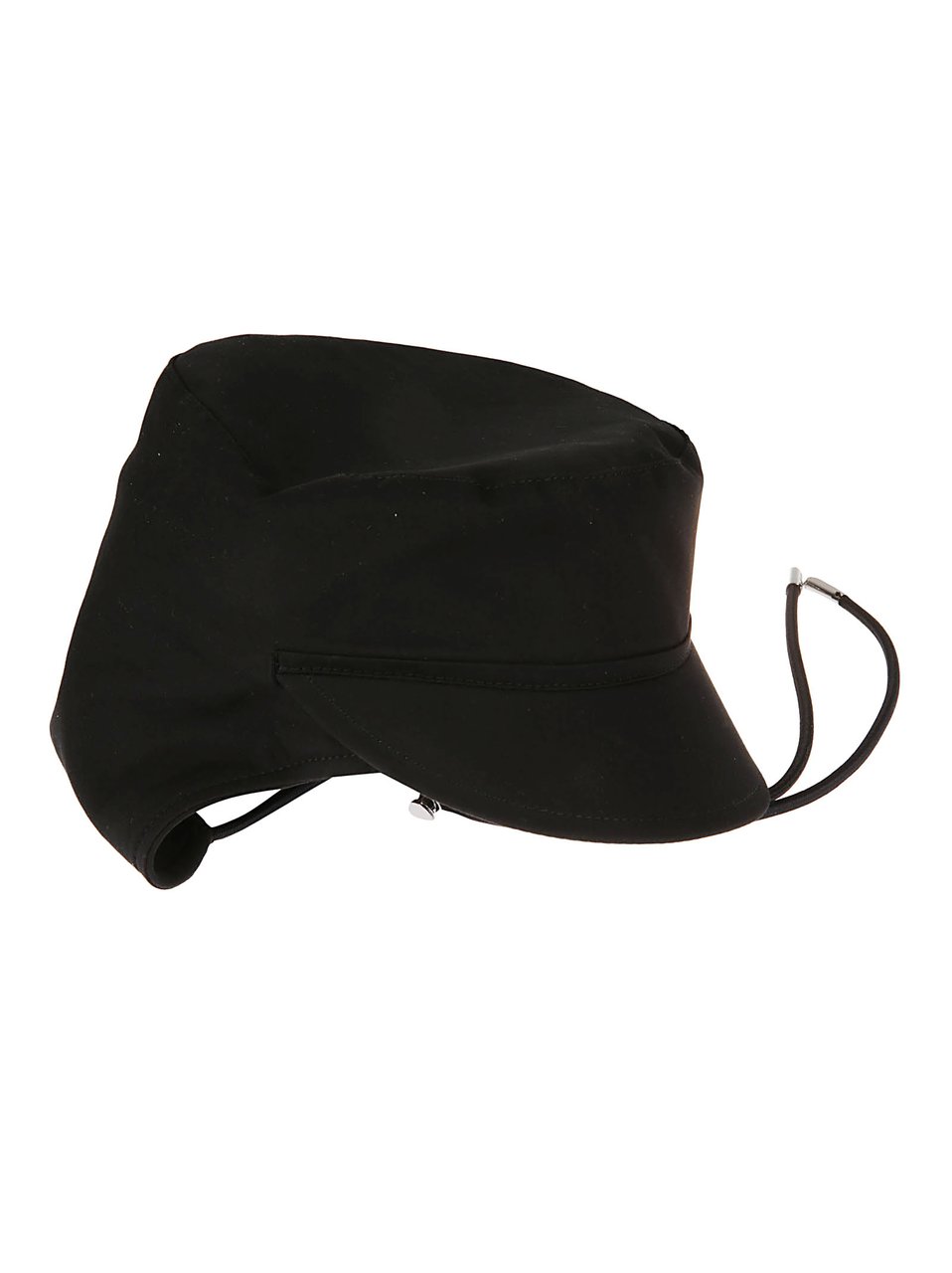 Burberry Classic Black Hat with Structured Crown Zwart
