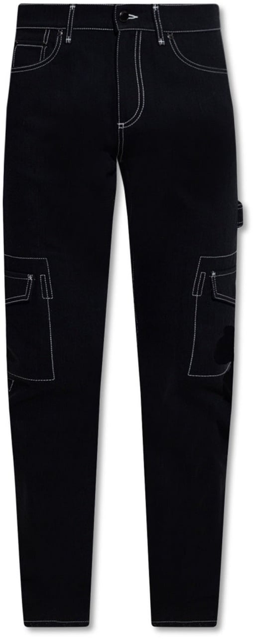 Burberry Burberry Denim Cargo Pants Zwart