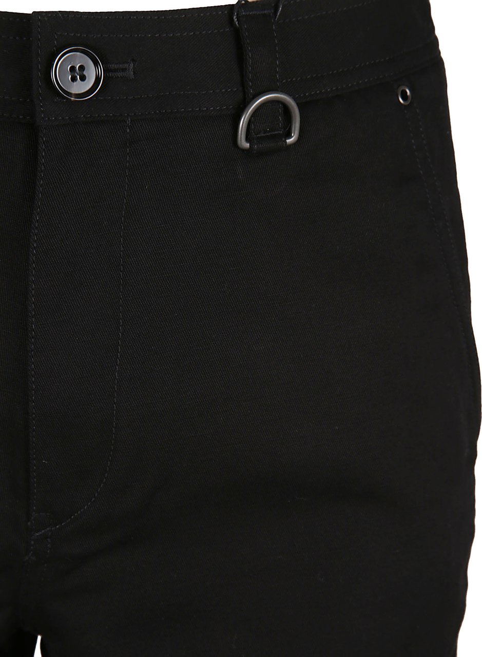 Burberry Classic Tailored Trousers with Smooth Finish Zwart