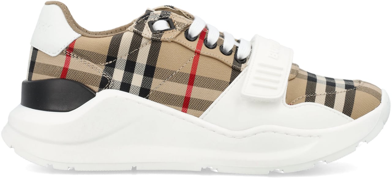 Burberry Lf Tnr New Regis L Chk Beige Beige