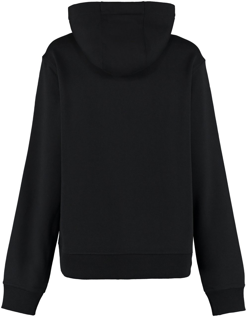 Burberry Printed hoodie Zwart