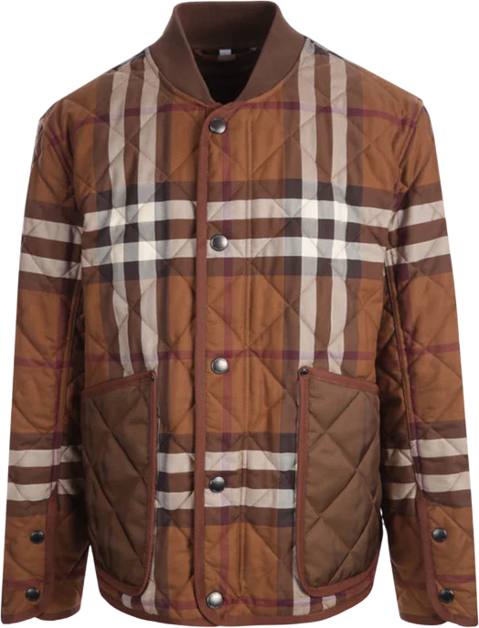 Burberry Giacca imbottita a quadri Bruin