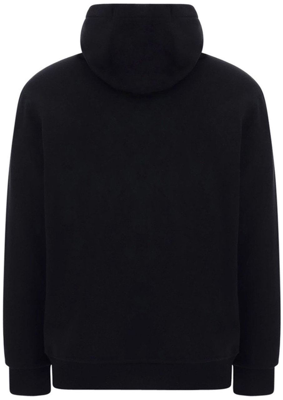 Burberry Burberry Ansdell Hooded Logo Sweatshirt Zwart