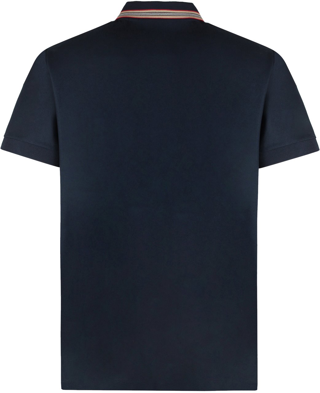 Burberry Cotton-piqué polo shirt Blauw