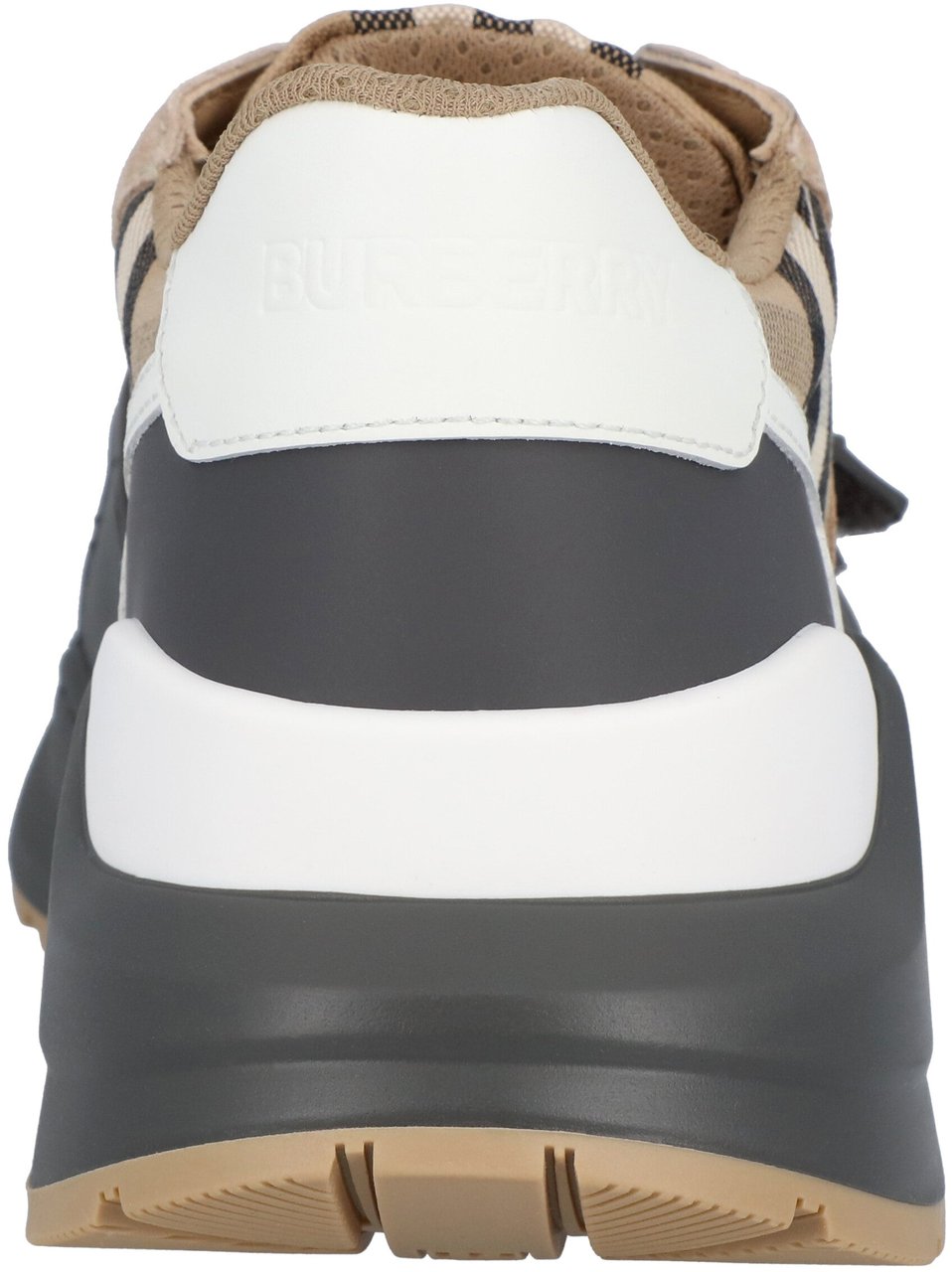 Burberry Check Arthur Sneakers Grijs
