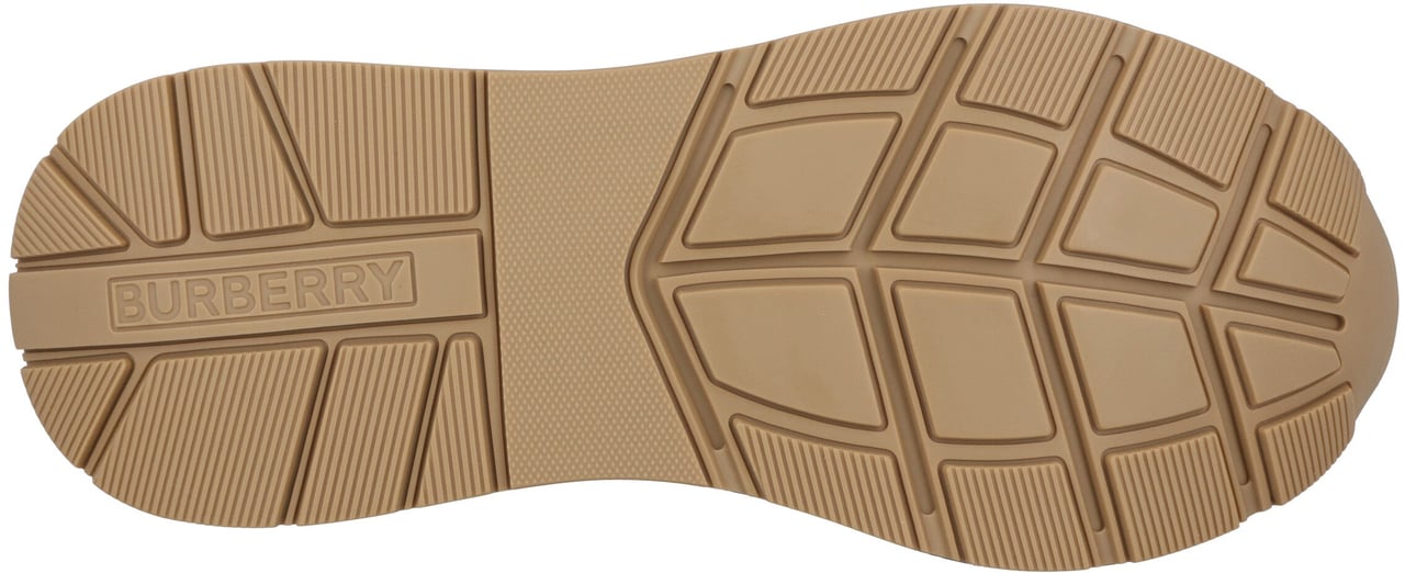 Burberry Check Arthur Sneakers Grijs