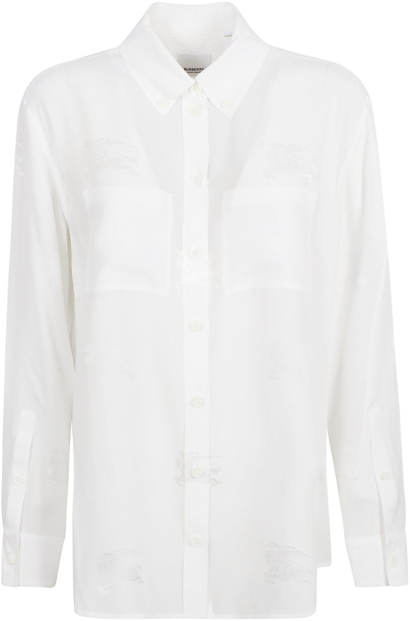 Burberry Button-Down White Shirt Wit