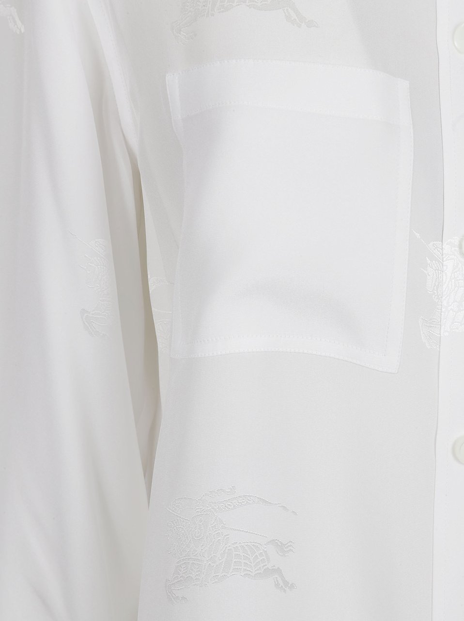 Burberry Button-Down White Shirt Wit