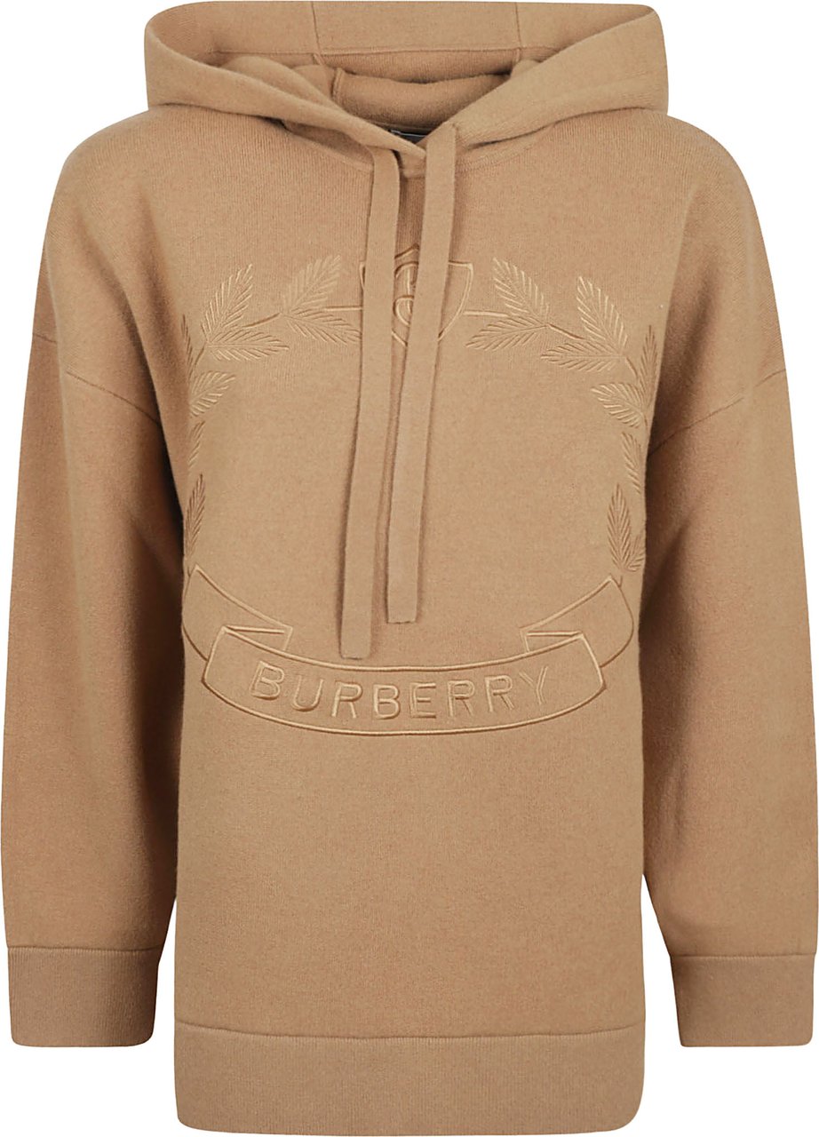 Burberry Classic Brown Cashmere Sweater Neutraal