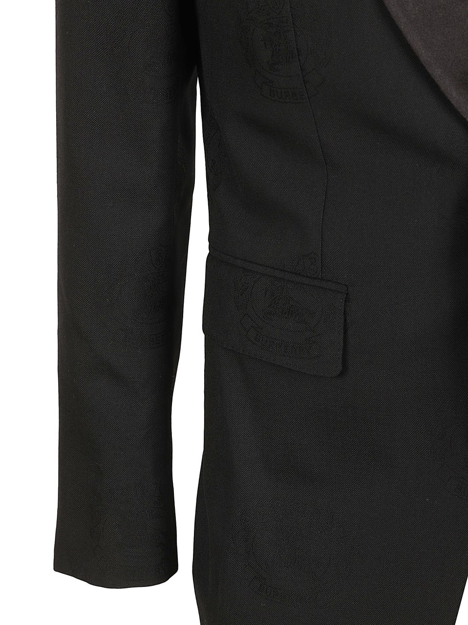 Burberry Tailored Black Jacket Zwart