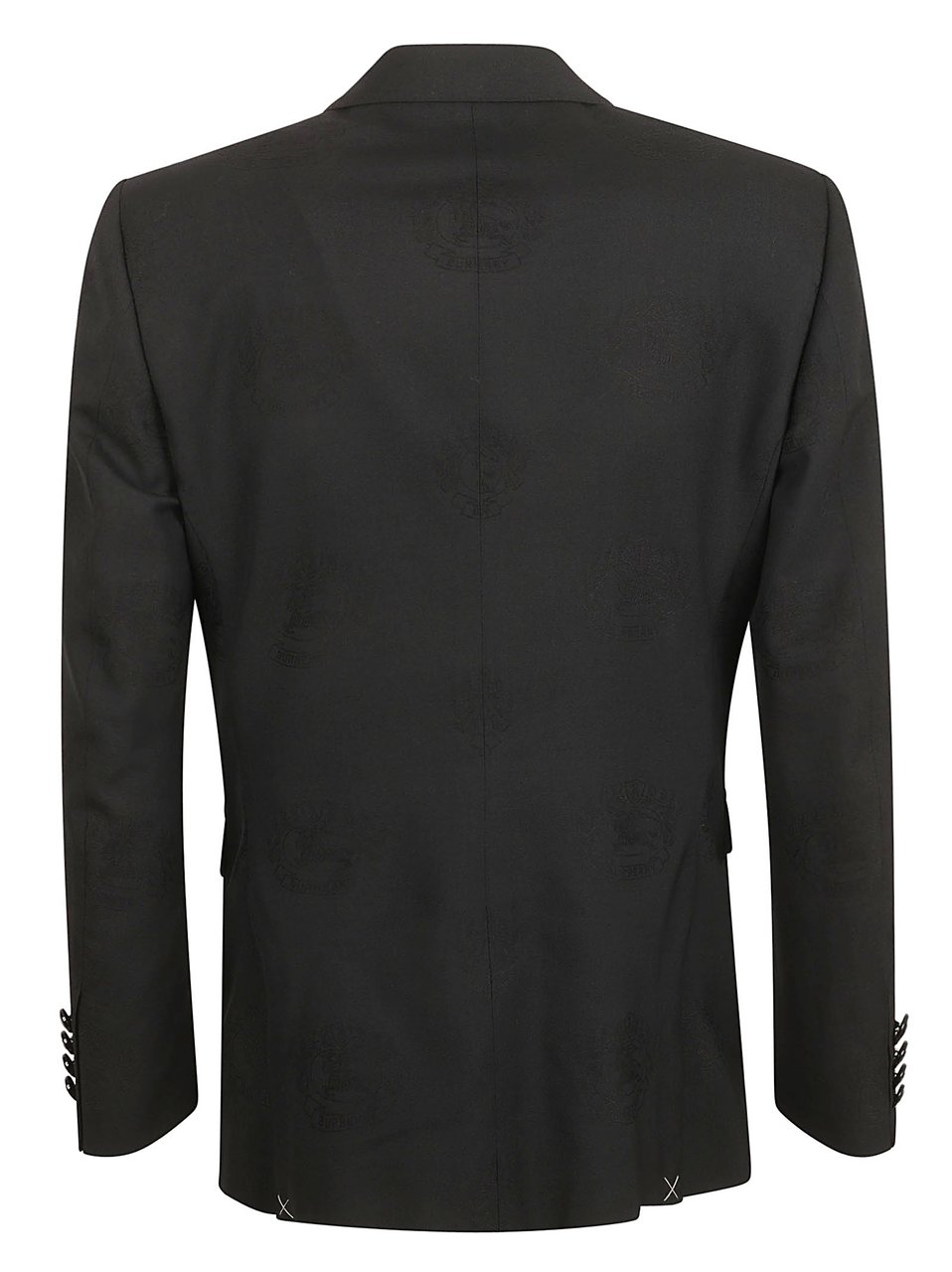 Burberry Tailored Black Jacket Zwart