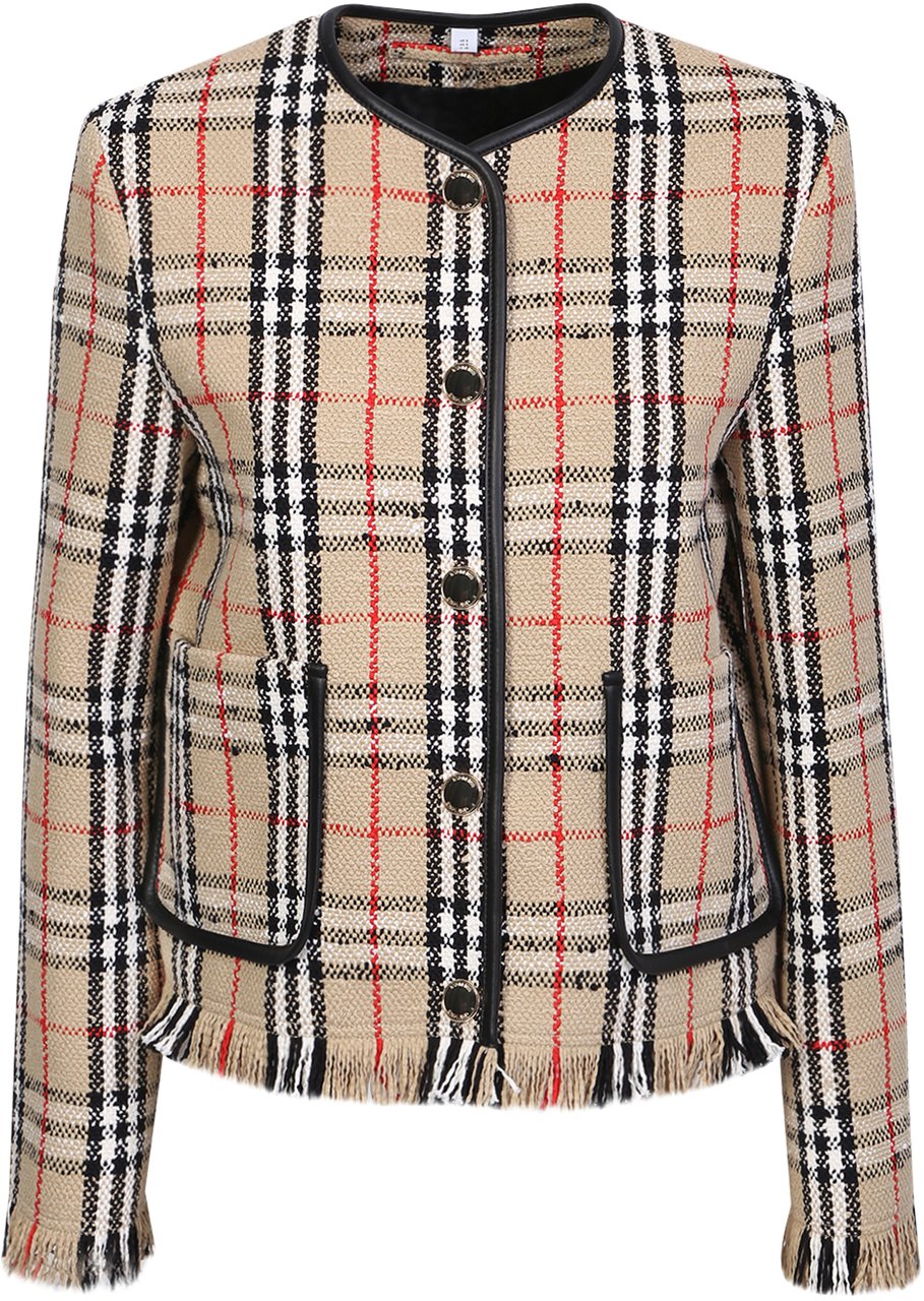 Burberry BURBERRY Beige Jackets Beige
