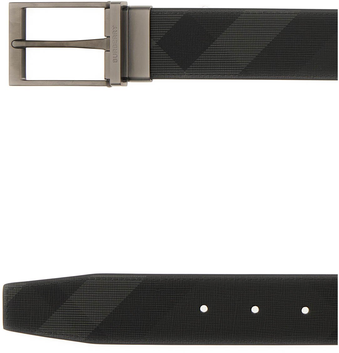 Burberry Burberry Multicolor leather reversible belt Divers