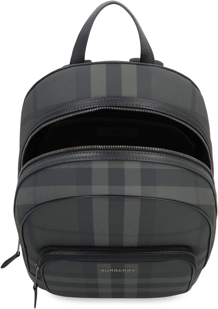 Burberry Technical fabric backpack Rocco Grijs