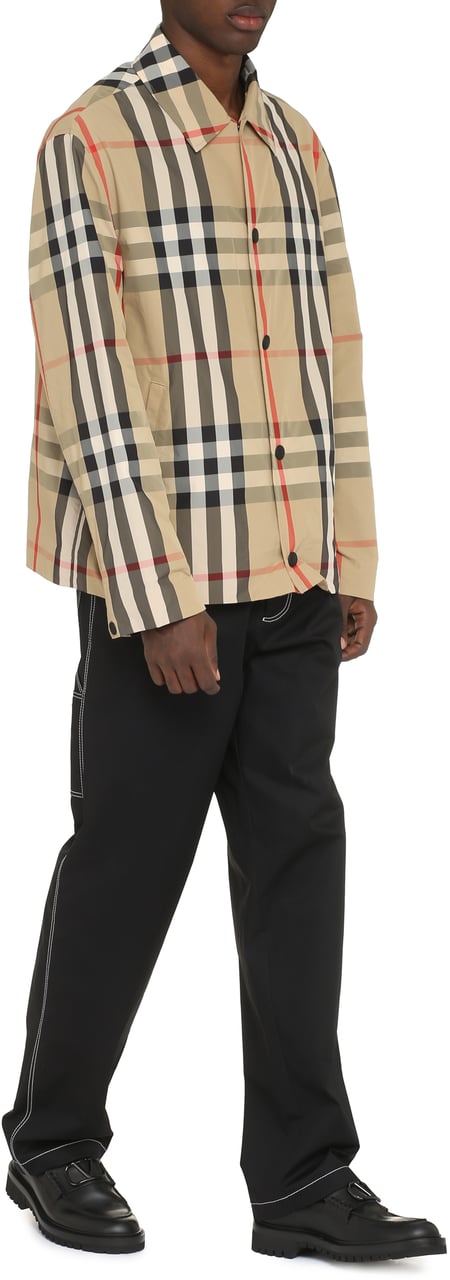 Burberry Checked jacket Beige