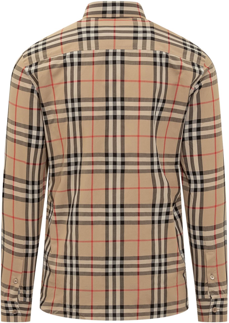 Burberry Caxtan Camicia Check Beige