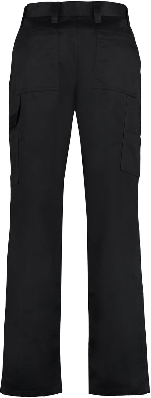 Burberry Stretch cotton cargo trousers Zwart