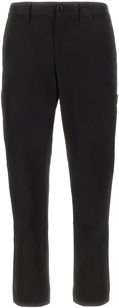 Burberry Burberry Black cotton pants Zwart