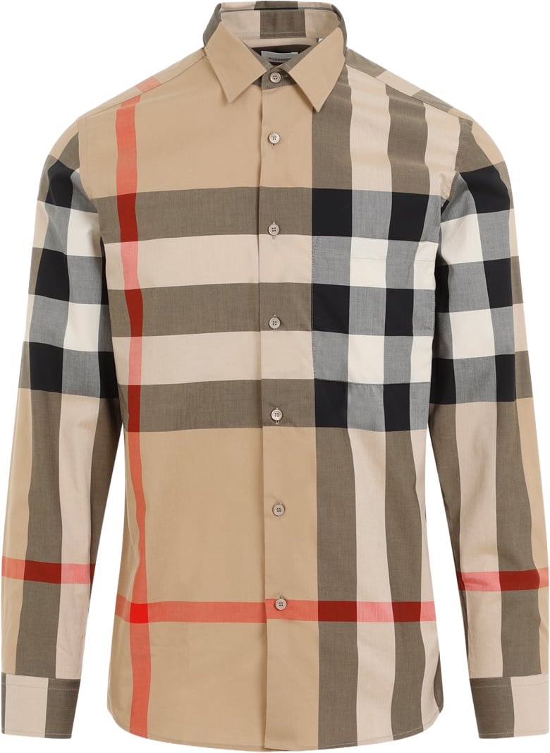 Burberry Burberry Check Cotton Shirt Divers