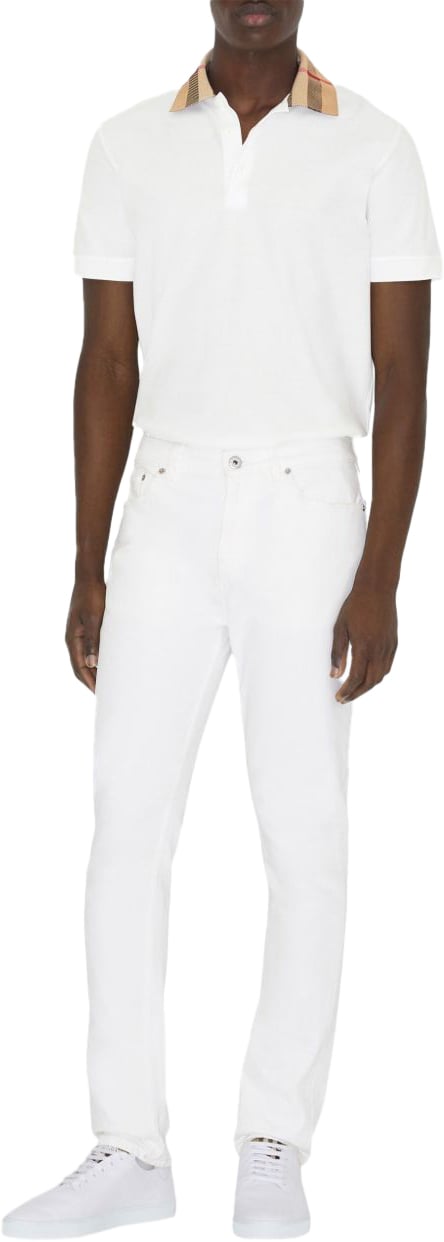 Burberry T-Shirts And Polos White Wit