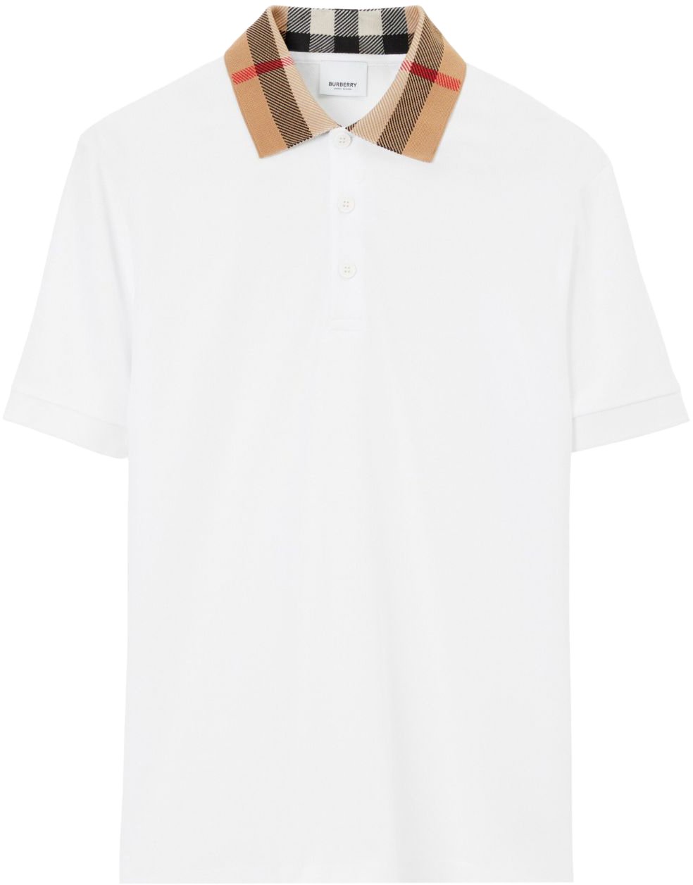 Burberry T-Shirts And Polos White Wit