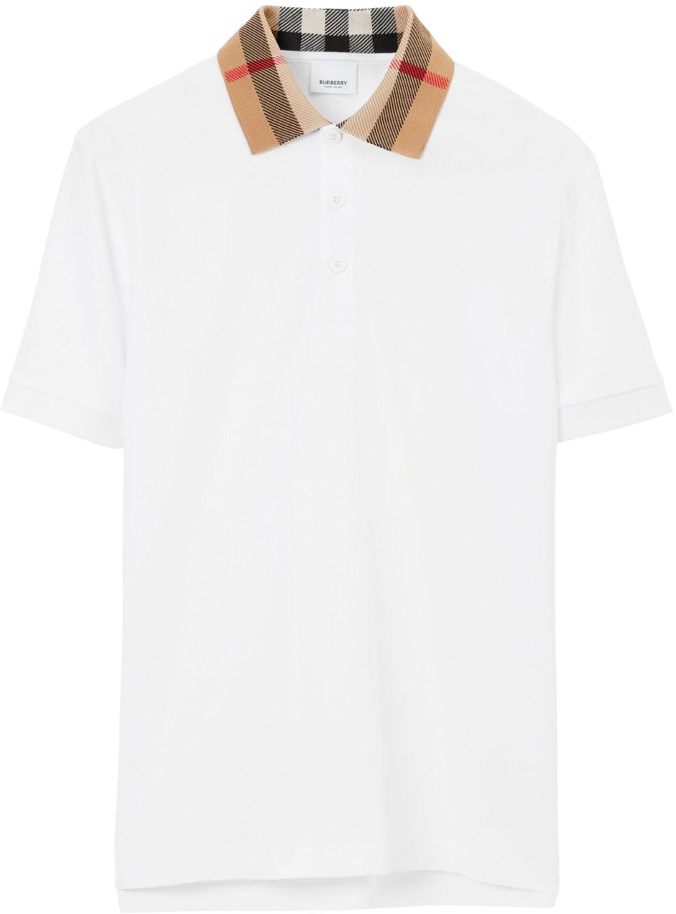 Burberry T-Shirts And Polos White Wit