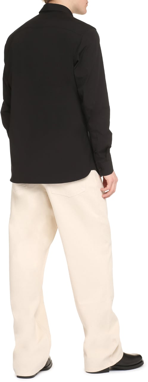 Burberry Cotton shirt Zwart