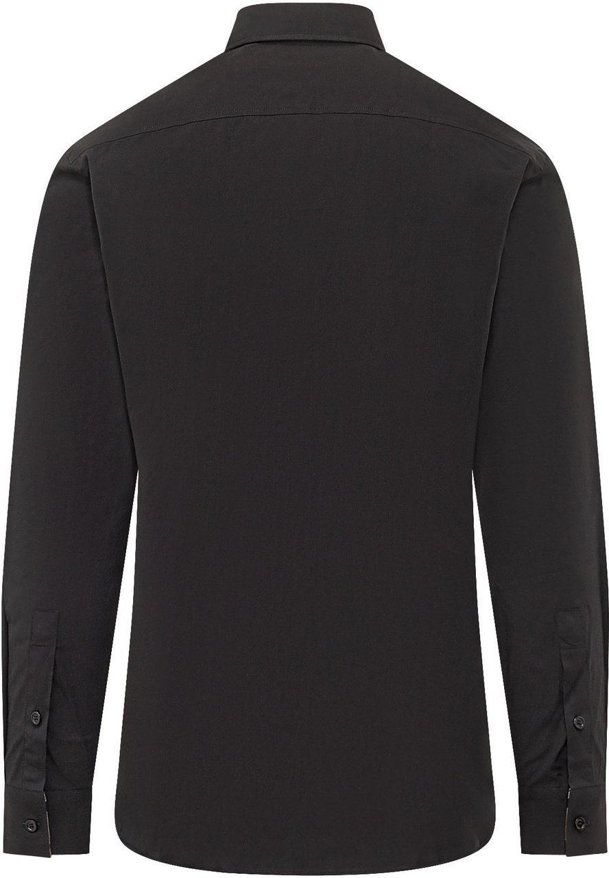 Burberry Sherfield Camicia con Colletto Zwart