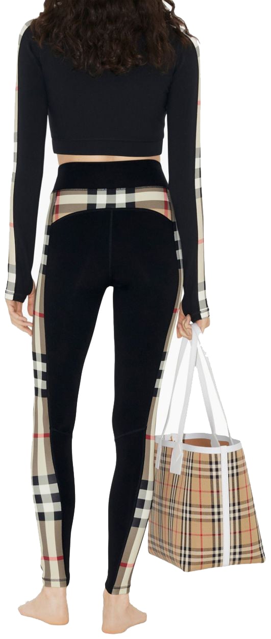 Burberry Trousers Black Zwart