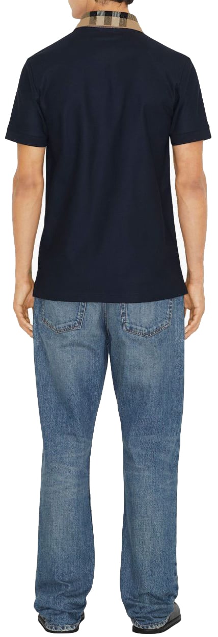 Burberry T-Shirts And Polos Blue Blauw