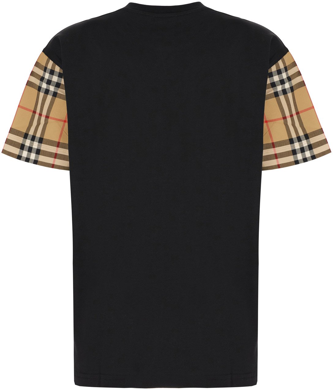 Burberry Burberry Black cotton t-shirt Zwart