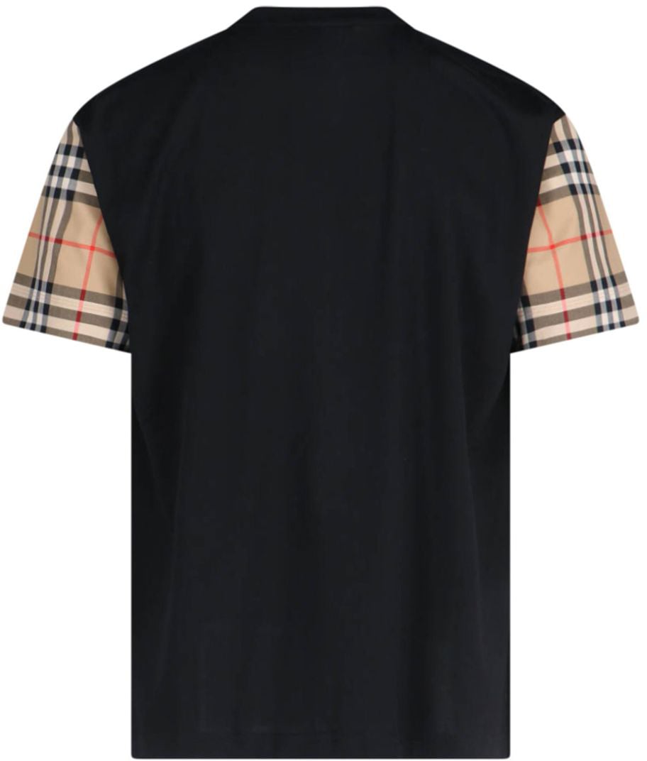 Burberry T-Shirts And Polos Black Zwart