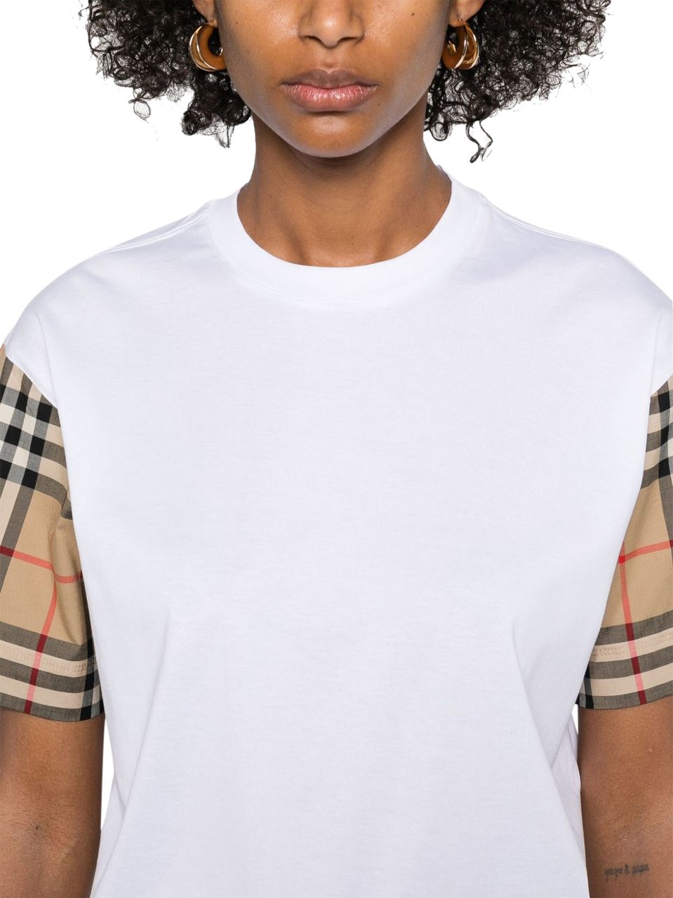 Burberry T-Shirts And Polos White Wit