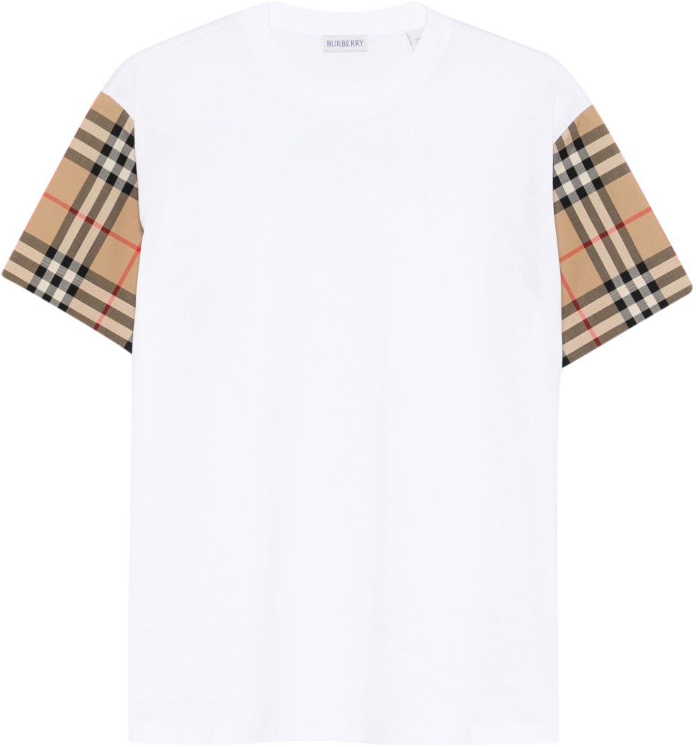 Burberry T-Shirts And Polos White Wit