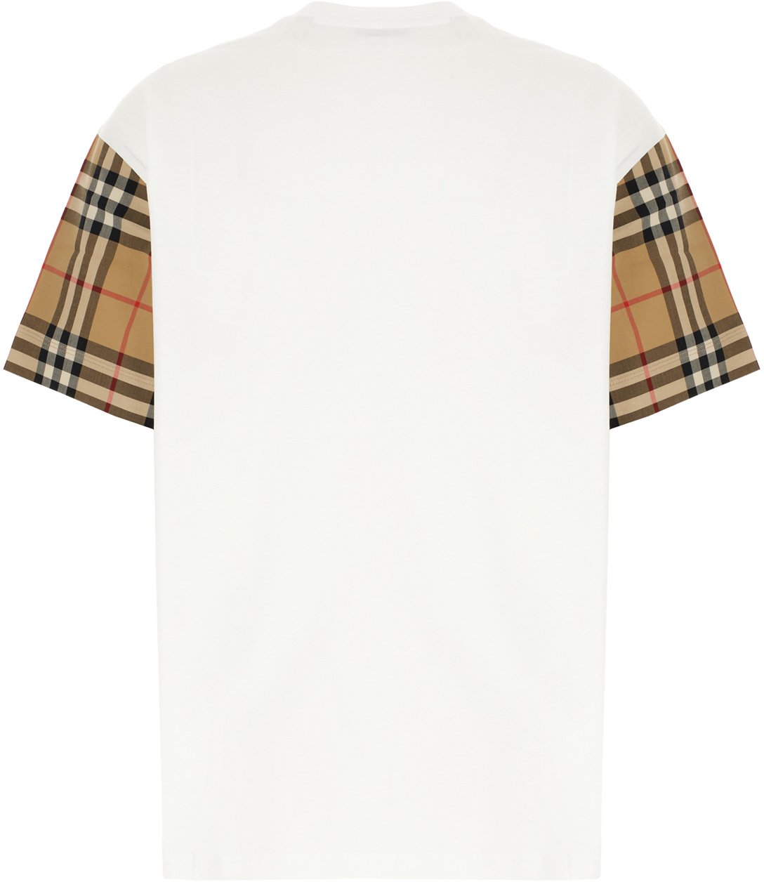 Burberry Burberry White cotton t-shirt Wit