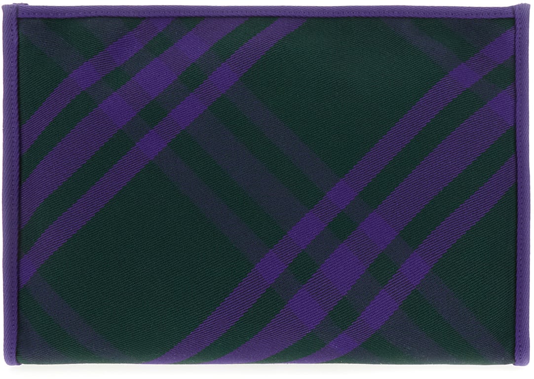Burberry Burberry Printed canvas shopping clutch Divers