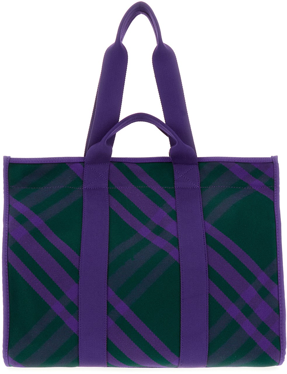 Burberry Burberry Printed canvas shopping bag Divers