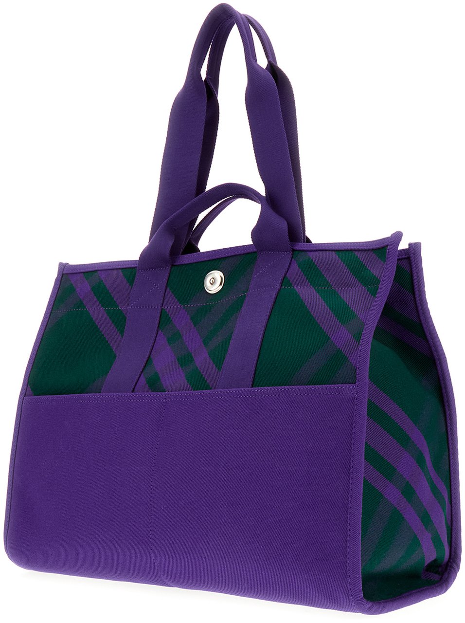 Burberry Burberry Printed canvas shopping bag Divers